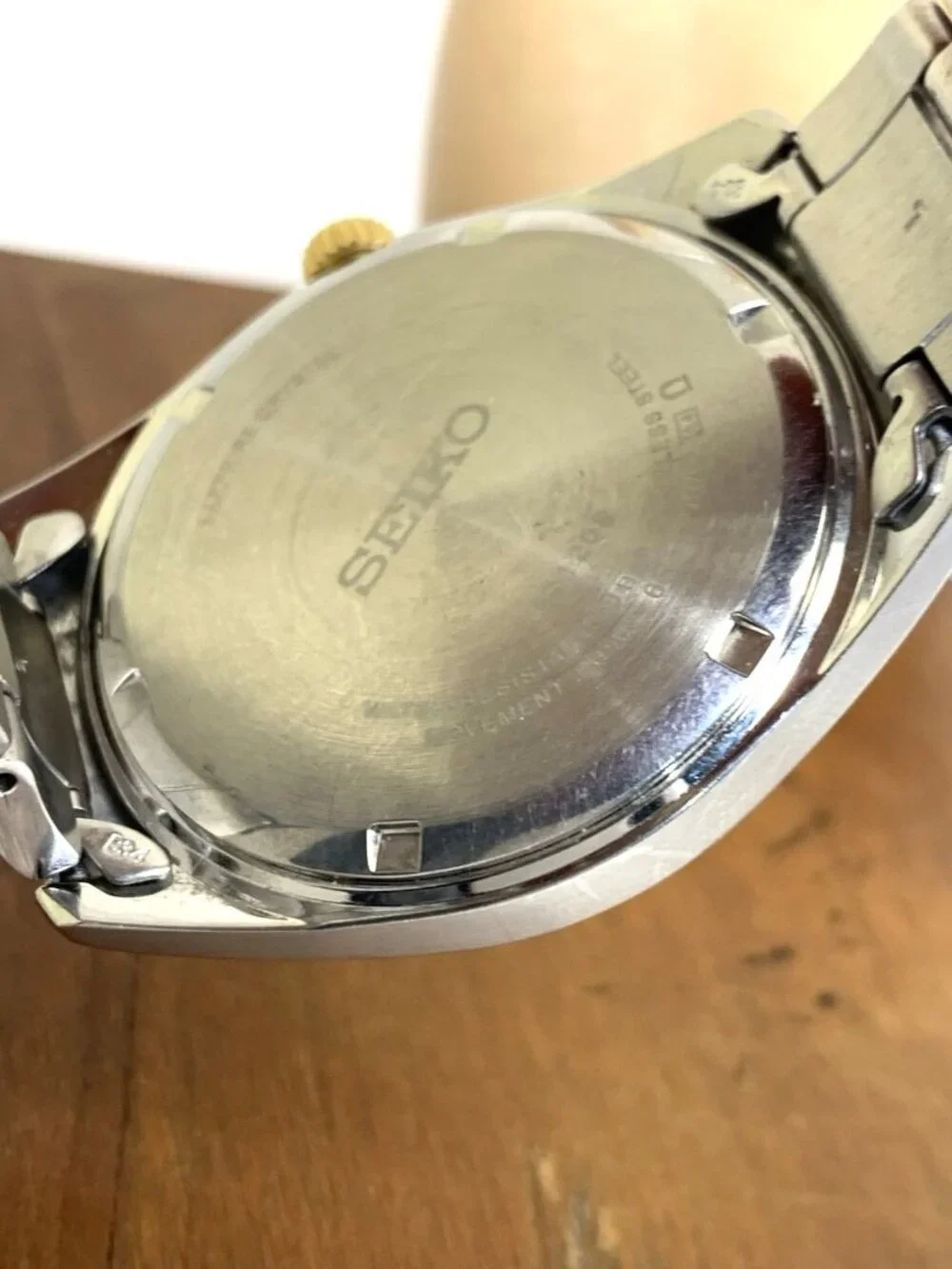 Seiko Men's Watch SUR312 Quartz Silver Dial Date Two Tone Stainless Steel 40mm
